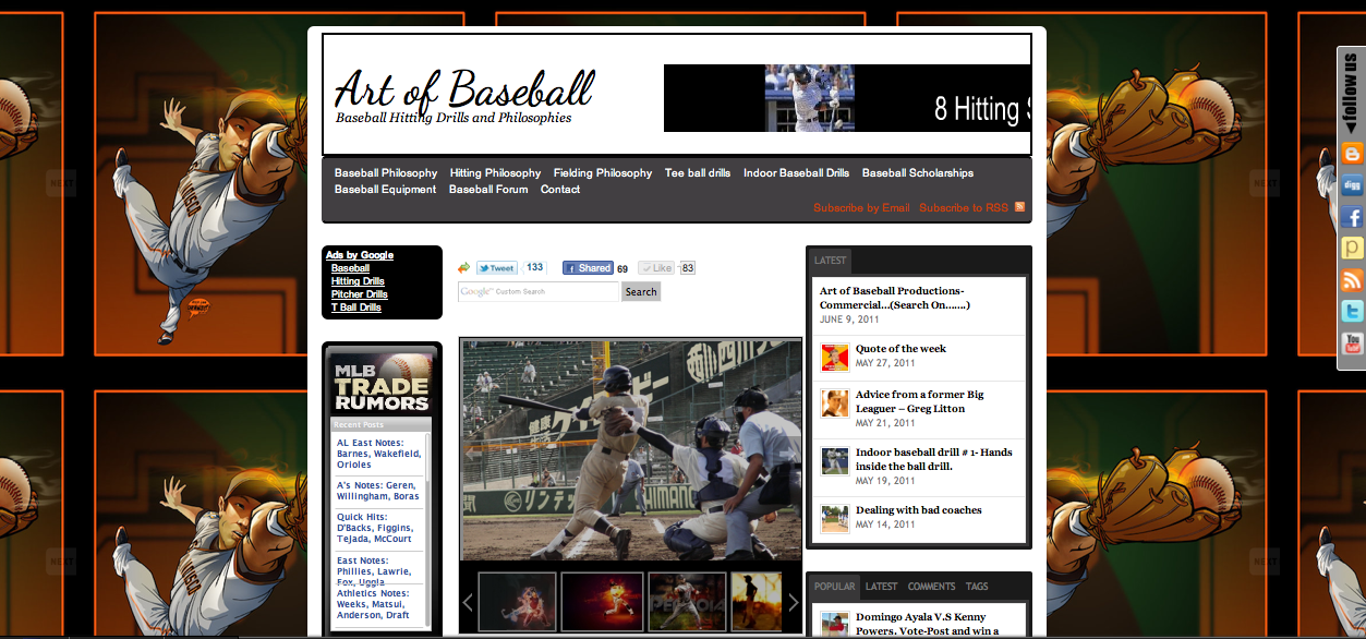 Art of Baseball Productions- Commercial…(Search On…….)