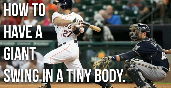How small players hit for BIG POWER like Jose Altuve!